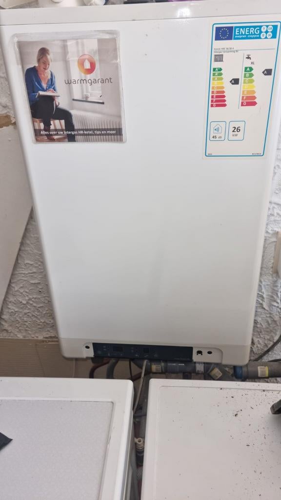 Cv ketel intergas werkt goed, Doe-het-zelf en Verbouw, Verwarming en Radiatoren, Ophalen, Minder dan 60 cm, Cv-ketel of Combi-ketel