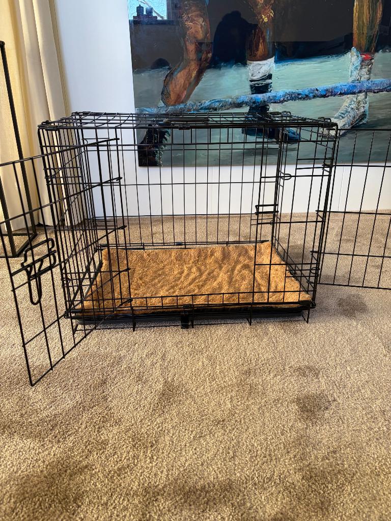 Honden benche, Dieren en Toebehoren, Hondenbenches, Ophalen of Verzenden, Zo goed als nieuw