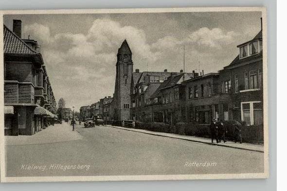Hillegersberg kleiweg uitg B.M.S. R., Verzenden, 1920 tot 1940, Ongelopen, Zuid-Holland