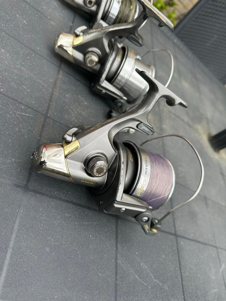 Daiwa Emblem Pro, Ophalen, Gebruikt, Molen