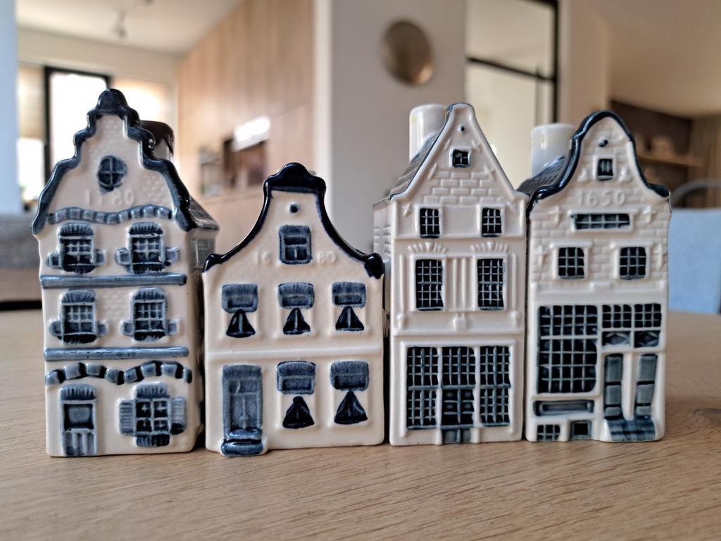 KLM huisjes 3, 5, 8 en 12 RUILEN, Ophalen of Verzenden, Gebruikt, 1 t/m 20, Gevuld