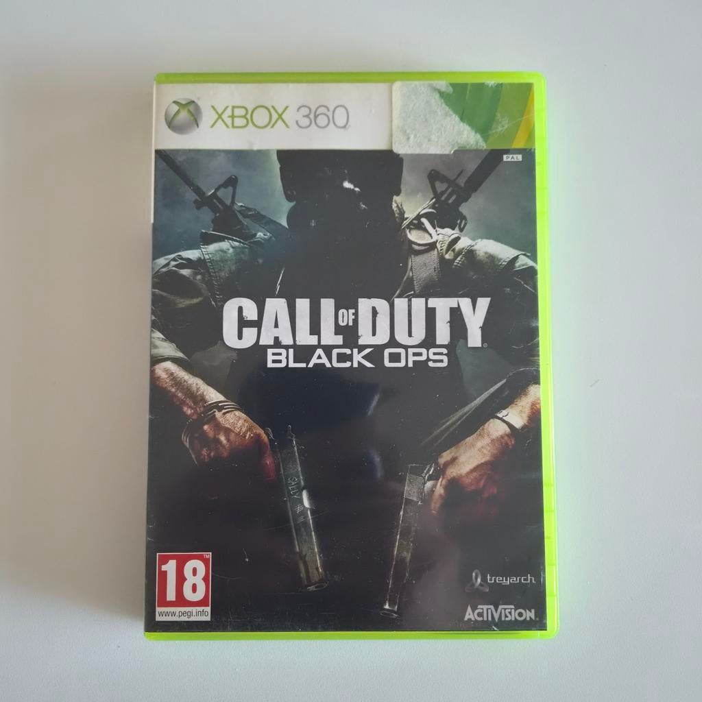 Call of Duty Black Ops 1 Xbox 360, Spelcomputers en Games, Games | Xbox 360, Vanaf 18 jaar, Shooter, Ophalen of Verzenden, Zo goed als nieuw