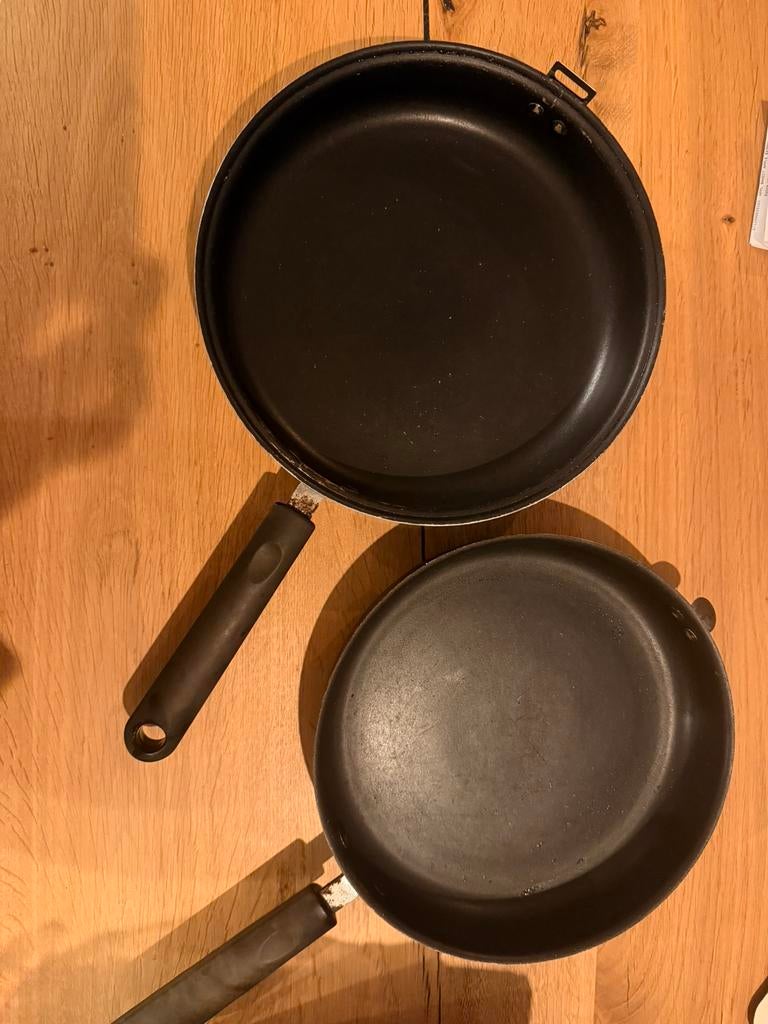 Tortilla pannen-gebruikt, Overige materialen, Gebruikt, Inductieplaat, Ophalen of Verzenden