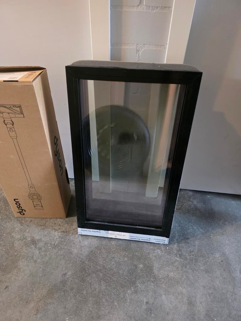 2 nieuwe vaste kozijnen., Gevelraam of Ruit, Minder dan 80 cm, 80 tot 120 cm, Nieuw