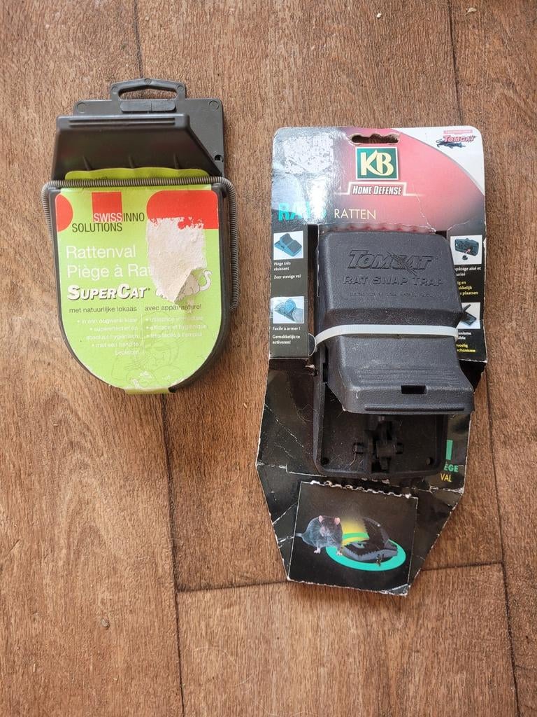 2 nieuwe rattenvallen, Tuin en Terras, ., Nieuw, Ophalen of Verzenden, .