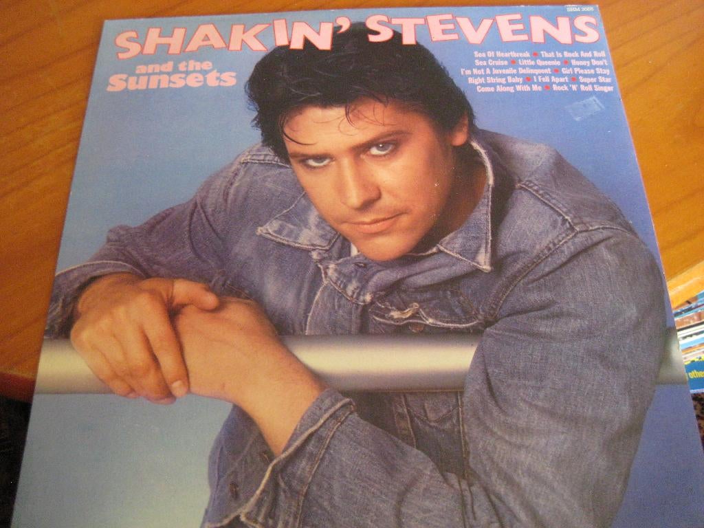 LP, Shakin` Stevens + The Sunsets, Ophalen of Verzenden, Zo goed als nieuw, 12 inch