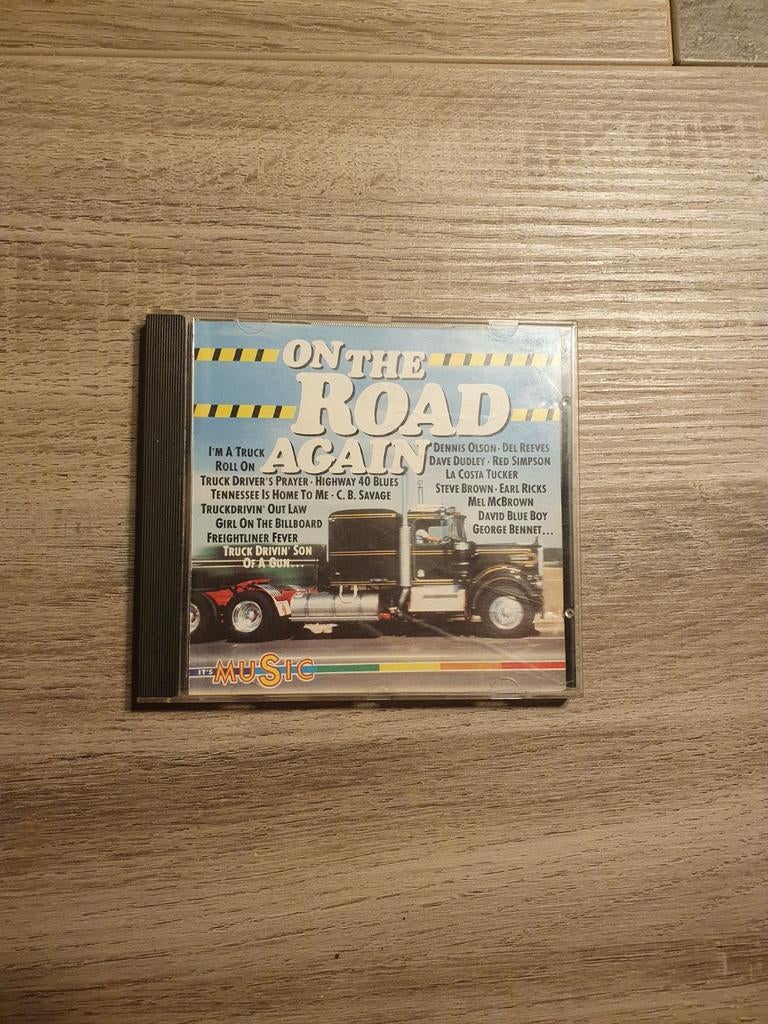 Cd on the road again, Ophalen of Verzenden, Zo goed als nieuw