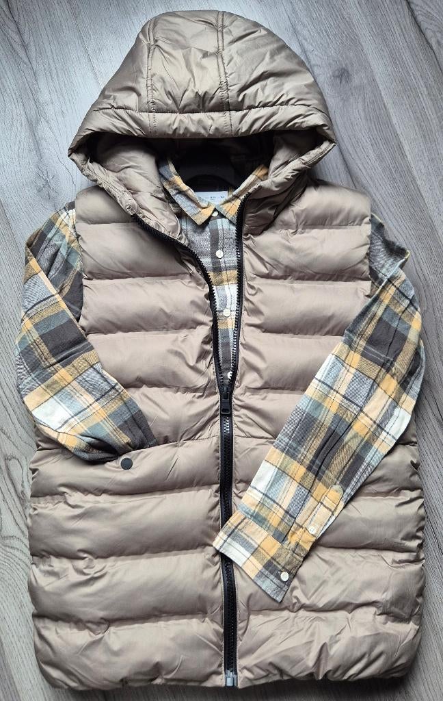 broek, overhemd en bodywarmer maat 164, Ophalen of Verzenden, Zo goed als nieuw, Jongen, Zara