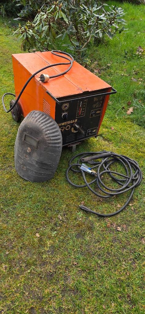 Lasapparaat SCHWEISSAB 290, Ophalen, Gebruikt, 250 ampère of meer, Elektroden