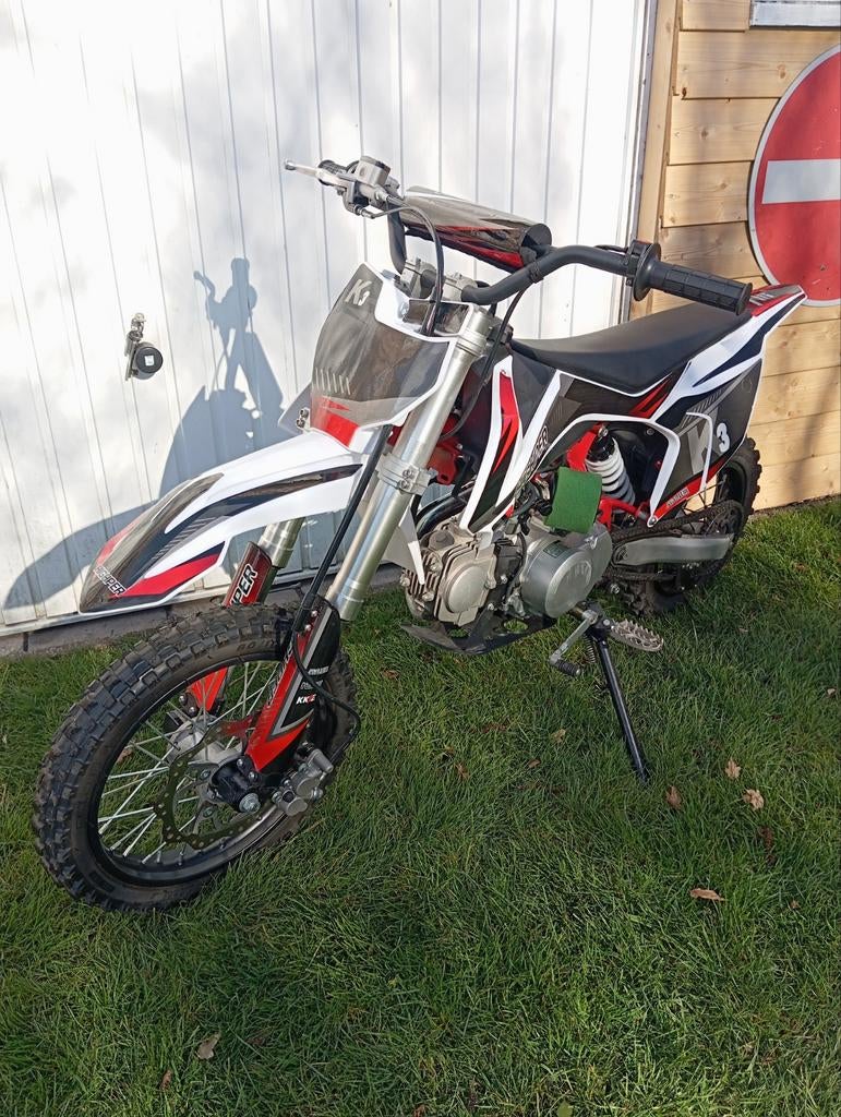 Zo goed als nieuw! 125cc pitbike semi automaat., Ophalen, Zo goed als nieuw, Pitbike