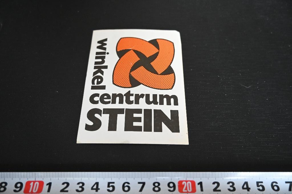 sticker Winkelcentrum Stein, Ophalen, Zo goed als nieuw