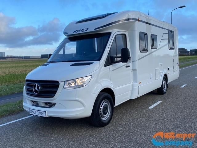 Hymer Tramp 695 S. Queensbed, Licht en ruim interieur, 2020, Caravans en Kamperen, Campers, Automaat, Standaard zit, Ringverwarming