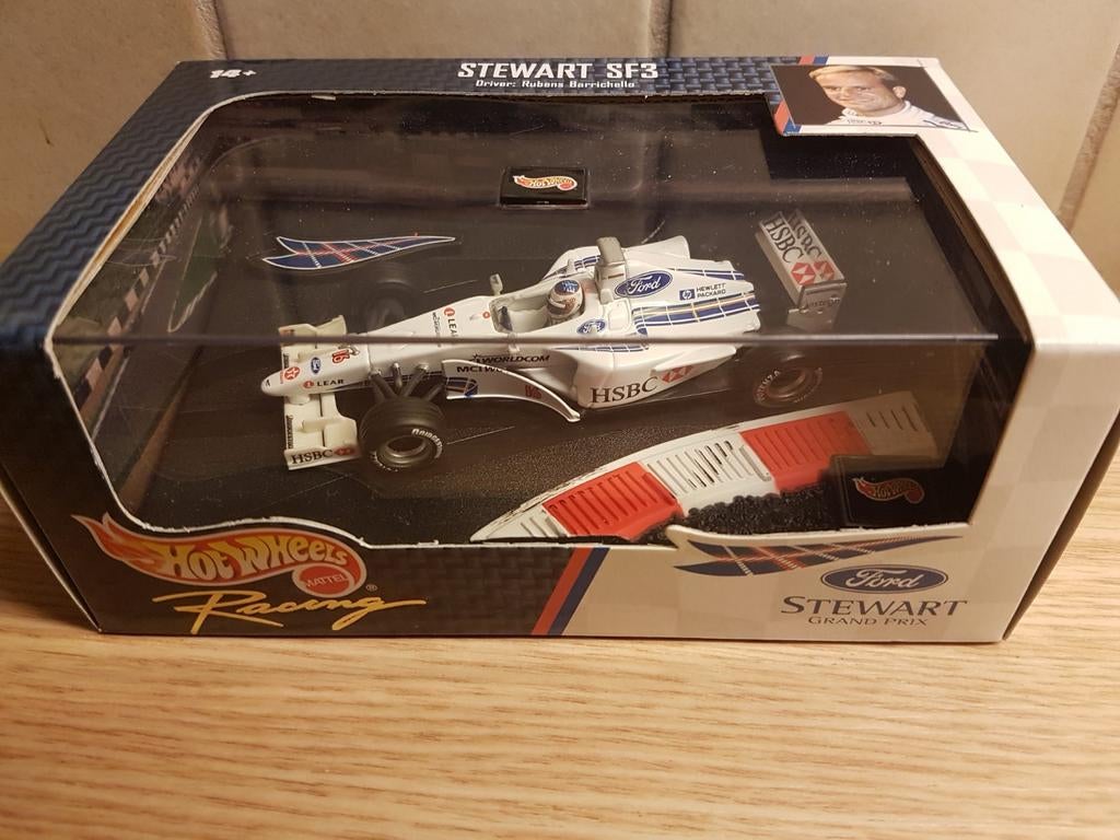 F1 Stewart ford sf3 rubens barrichello 1999, Ophalen of Verzenden, Zo goed als nieuw, Auto, Overige merken
