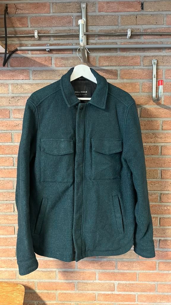 Jas, Ophalen of Verzenden, Zo goed als nieuw, Maat 46 (S) of kleiner, Groen