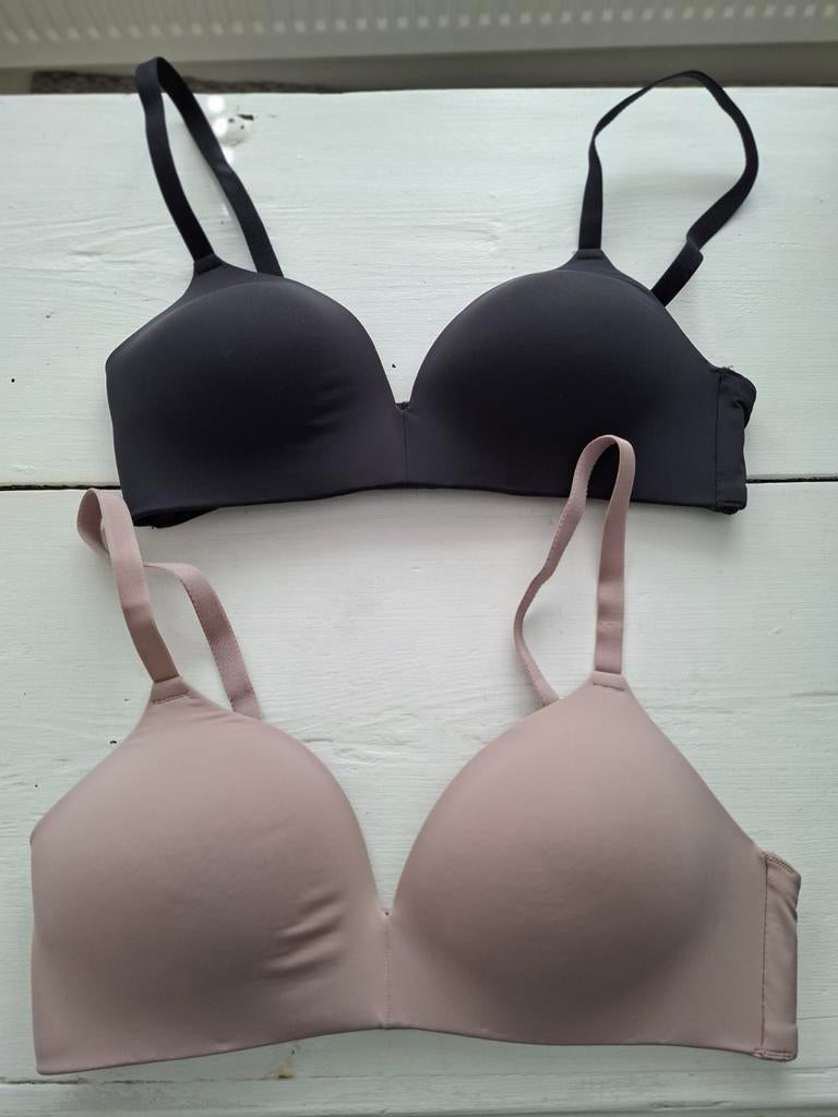 2 Voorgevormde BH'S zonder Beugel Micra Hema, Kleding | Dames, Hema, Ophalen of Verzenden, Overige kleuren, BH