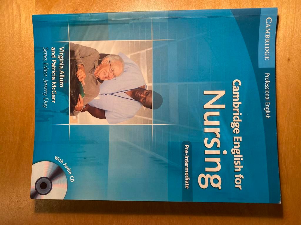 Cambridge English for Nursing Pre-intermediate, Boeken, Ophalen of Verzenden, Gamma, Zo goed als nieuw, HBO