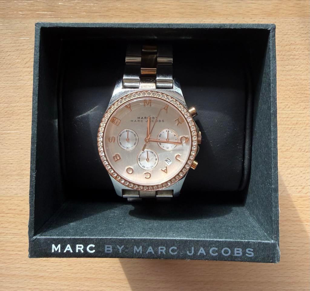 Marc By Marc Jacobs Dameshorloge rosé met staal, Overige merken, Staal, Staal, Polshorloge