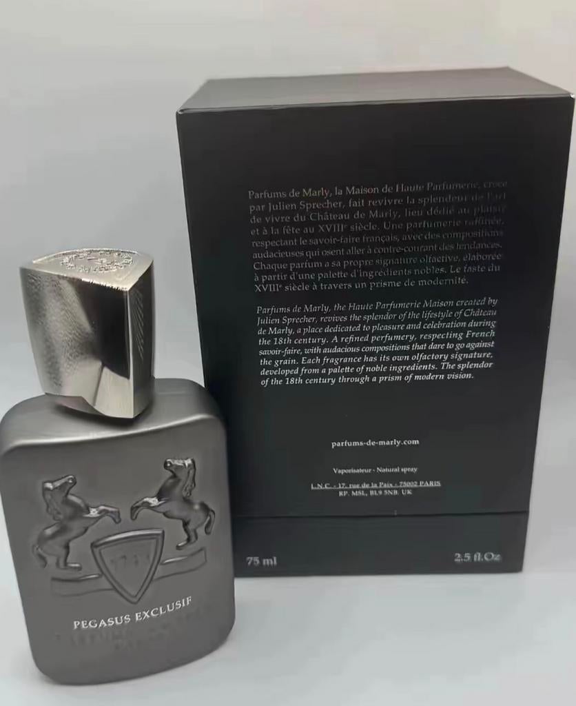 Parfums de Marly Pegasus Exclusif 125ML, Sieraden, Tassen en Uiterlijk, Uiterlijk | Parfum, Ophalen of Verzenden, Zo goed als nieuw