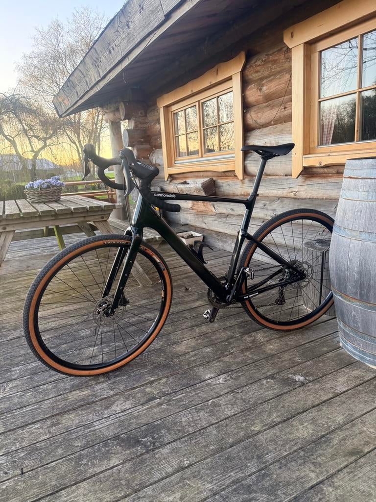 Cannondale Topstone Carbon 3 gravelbike, Gebruikt, Carbon, Meer dan 20 versnellingen, 53 tot 57 cm