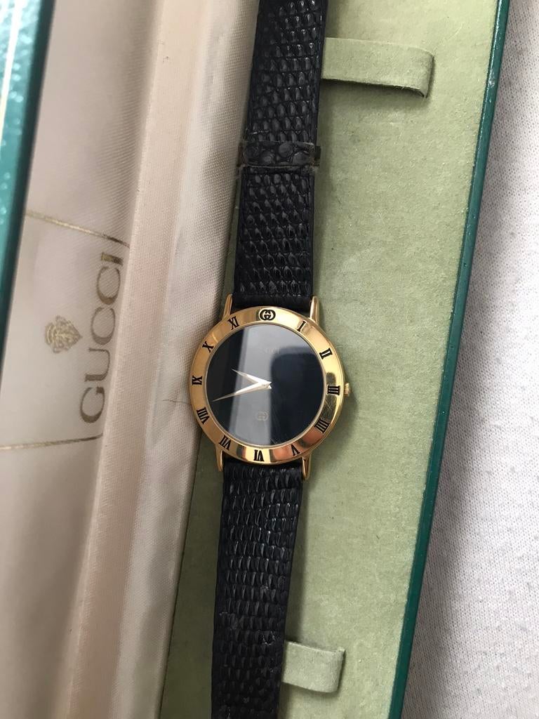 Gucci horloge, Ophalen of Verzenden, Zo goed als nieuw, Staal, Overige merken