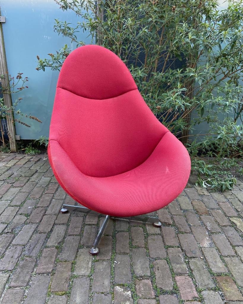 Rudolf Wolf voor Rohé Noordwolde Space Age Fauteuil, Ophalen, Gebruikt, Overige materialen, 75 tot 100 cm