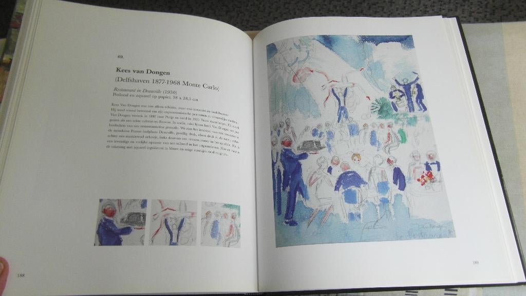 KEES VAN DONGEN, vd LECK eva ; fraai boek, Boeken, Ophalen of Verzenden, Zo goed als nieuw, Schilder- en Tekenkunst