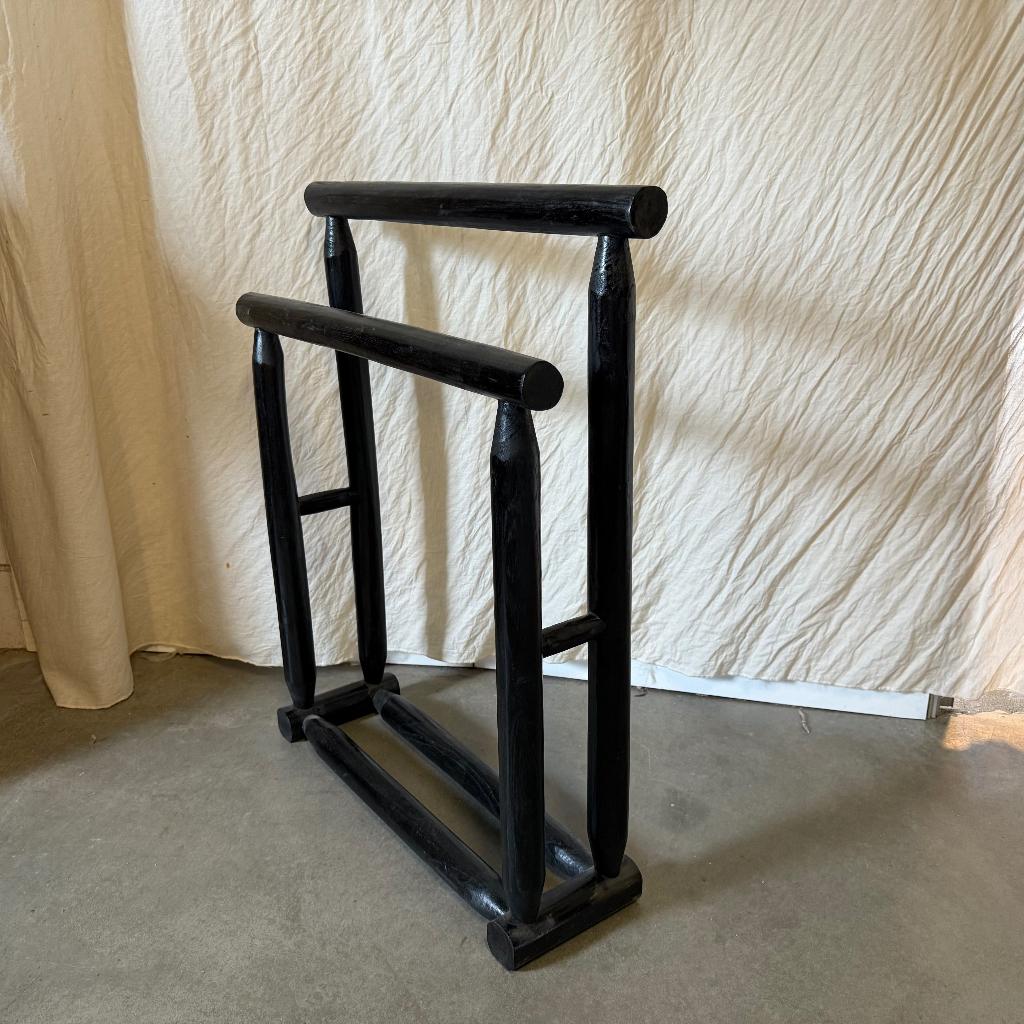 Handdoekenrek - massief Teak - TTM Wonen, Handdoekenrek, Ophalen of Verzenden, Info@ttmwonen.nl, Taag 63, 2491 CS, Den Haag (Forepark)