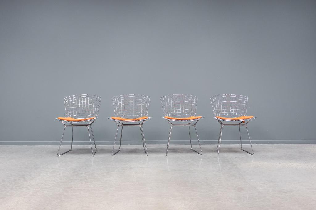 Bertoia side chair, 4x, Huis en Inrichting, Stoelen, Ophalen of Verzenden, Vier