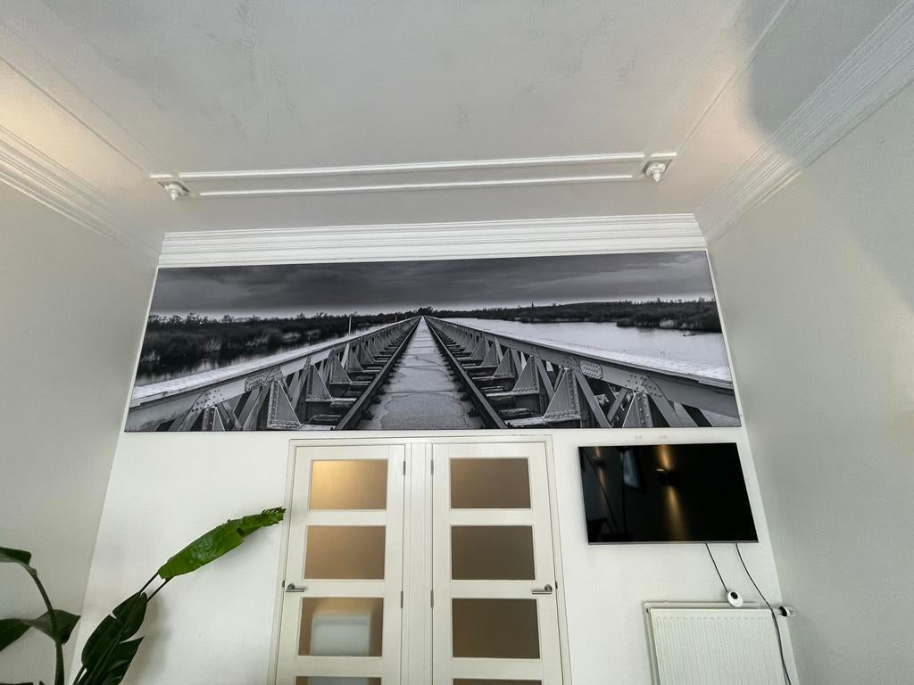 Dekodoek met polyester isolatie en frame, Ophalen, Gebruikt, Overige typen, 125 cm of meer