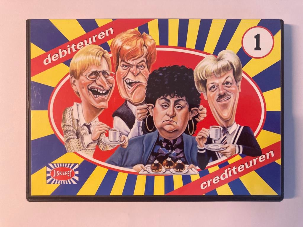 Jiskefet seizoen 1: Debiteuren crediteuren, 1995 / DVD /VPRO, Vanaf 12 jaar, Ophalen of Verzenden, Zo goed als nieuw, Komedie