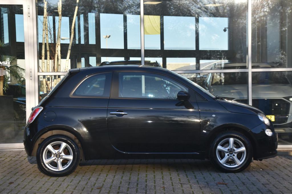 Fiat 500 1.2 Naked Airco Elek. Ramen Cd 1ste Eigenaar, Voorwielaandrijving, Euro 5, Stof, Gebruikt