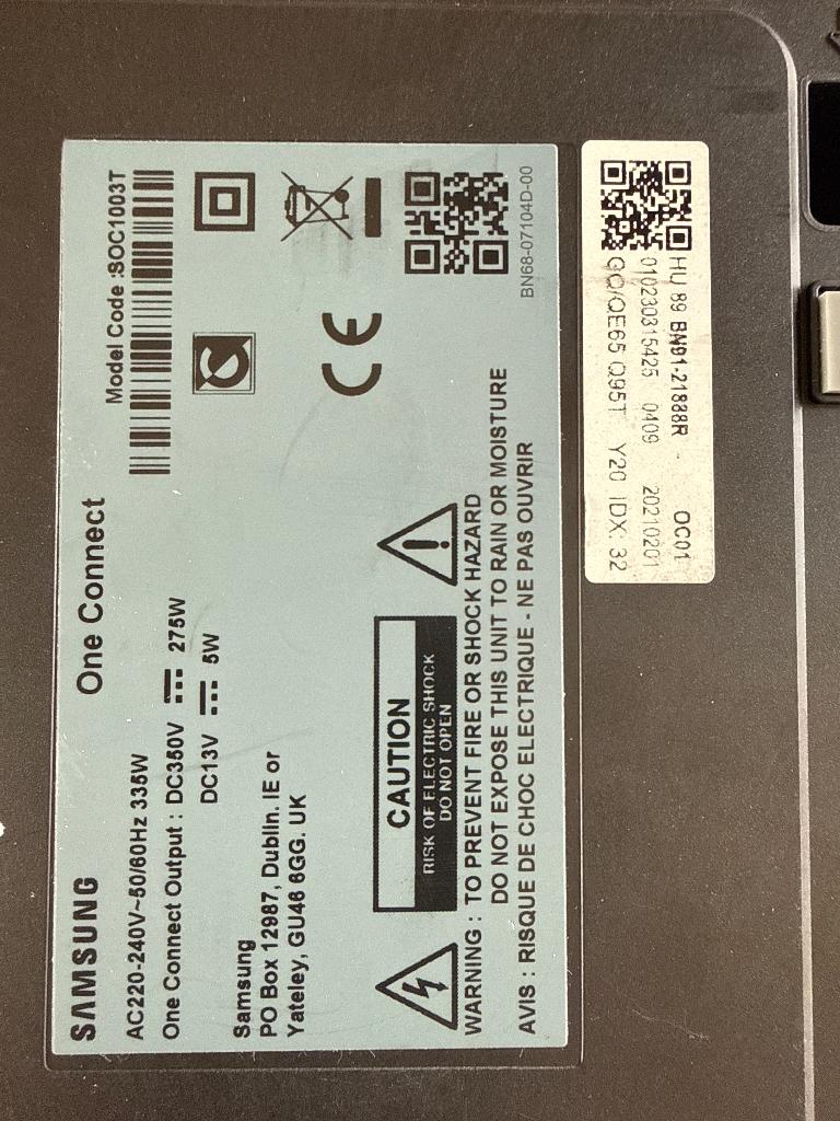 Onderdelen voor Samsung 65Q95T (QLED 4K), Ophalen of Verzenden, 100 Hz, Samsung, 100 cm of meer