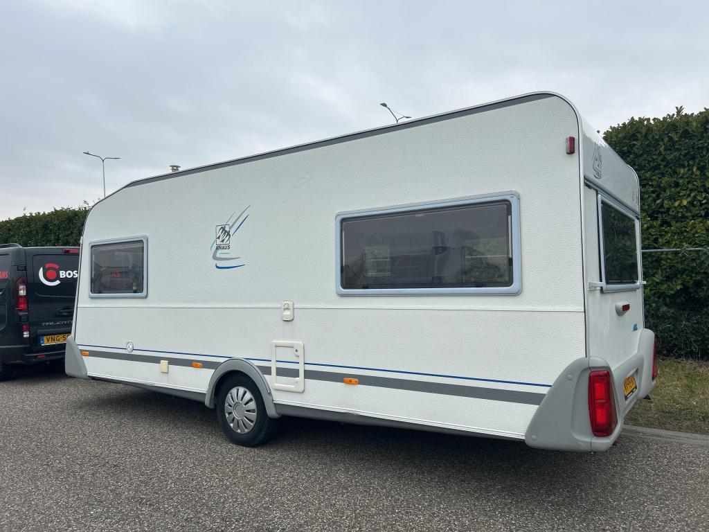KNAUS 500 TL AZUR VOORTENT ENKELE BEDDEN, Caravans en Kamperen, Caravans, Rondzit, Bedrijf, Knaus, Overige typen