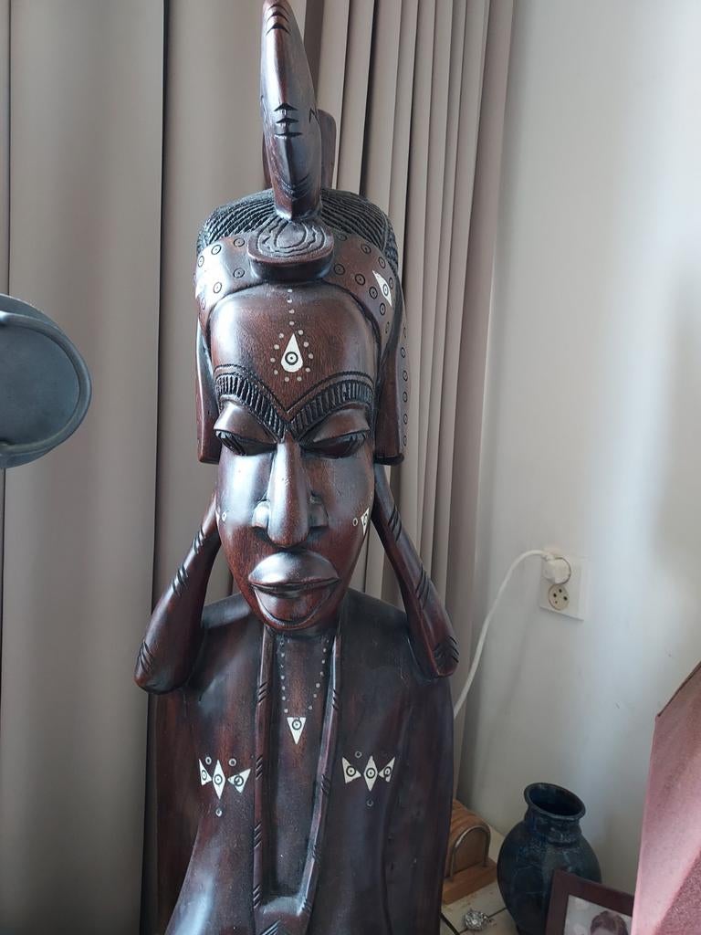 Ebbenhout kunstobject, Ophalen of Verzenden