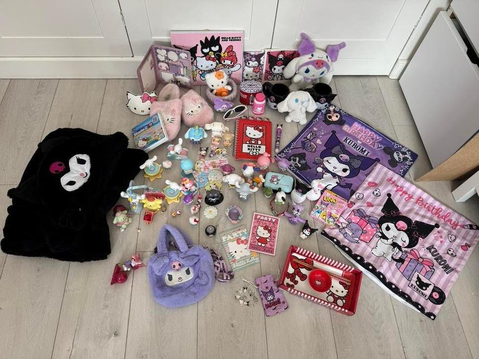 Mega set Sanrio, Hello Kitty, Kuromi en meer, Ophalen of Verzenden, Gebruikt, Jongen of Meisje
