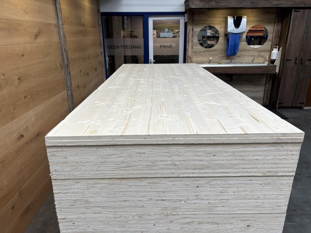 19 MM drie laags vurenhouten meubelpaneel timmerpaneel, Doe-het-zelf en Verbouw, Platen en Panelen, Hout@hameren.nl, Minder dan 20 mm