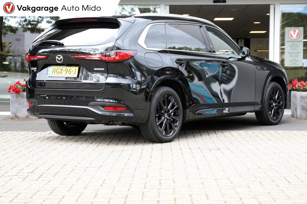 Mazda CX-80 2.5 PHEV Homura Plus 7-seater | BTW auto | NLD a, Auto's, Mazda, Gebruikt, Met garantie (alle), CX-80, Zwart