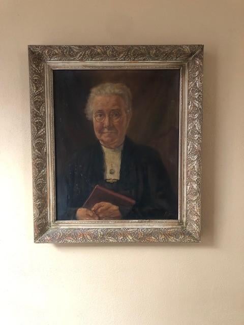 Portret schilderij, Ophalen