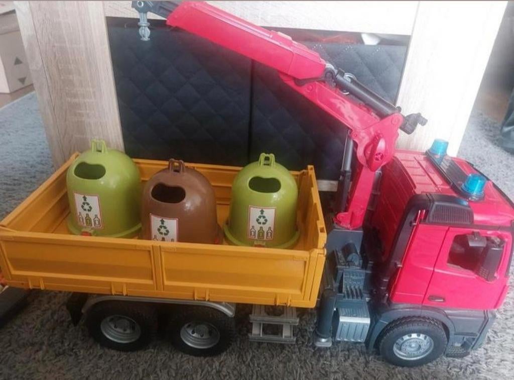 Bruder Mercedes Benz Arocs Bouw vrachtwagen, Ophalen, Gebruikt