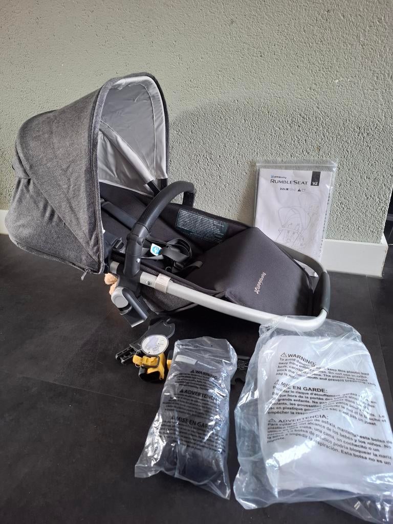 Uppababy Vista V2 rumble seat compleet, Ophalen of Verzenden, Zo goed als nieuw, Overige merken