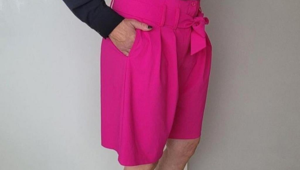 Studio Anneloes Sadie short L Fuchsia rose Travelstof, Studio Anneloes, Kort, Maat 42/44 (L), Ophalen of Verzenden