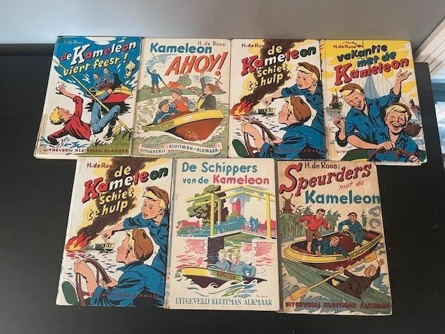 Oude Kameleon boeken, Gelezen, Non-fictie, H. de Roos, Ophalen of Verzenden