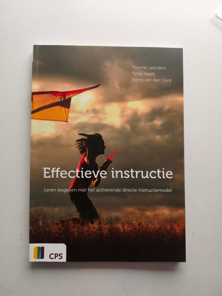 Effectieve instructie lesboek, Boeken, Ophalen of Verzenden, Zo goed als nieuw, Nederland
