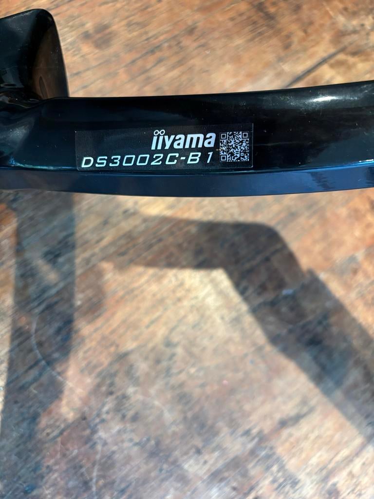 Iiyama DS3002C-B1 Dubbele Monitor Beugel, Computers en Software, Monitoren, Ophalen, IPS, In hoogte verstelbaar, Zo goed als nieuw