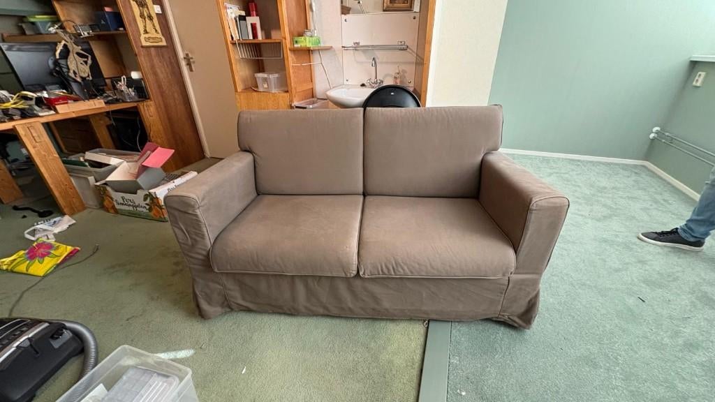 Tweezitsbank, Ophalen, Gebruikt, 150 tot 200 cm, Tweepersoons