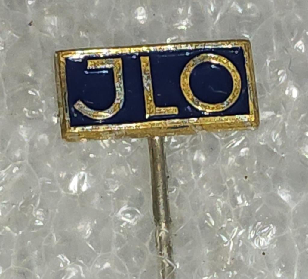 Vintage JLO Bromfiets Speldje, Verzamelen, Ophalen of Verzenden, Gebruikt, Overige onderwerpen, Speldje of Pin