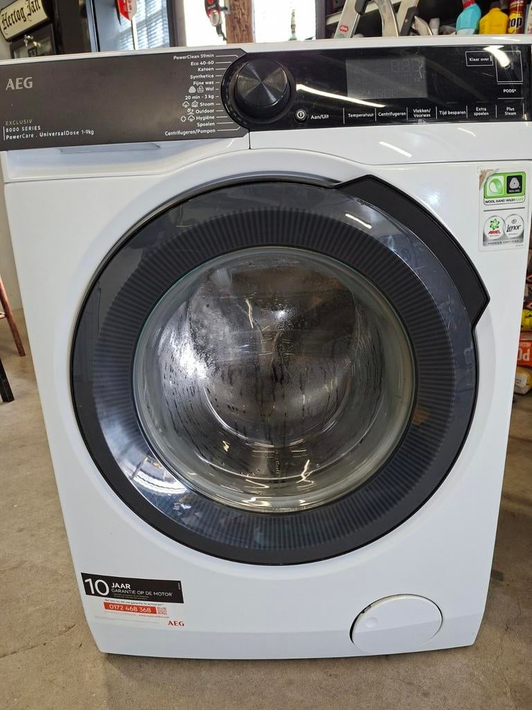 AEG Exclusiv 8000 Series PowerCare Wasmachine, 8 tot 10 kg, Ophalen of Verzenden, 1200 tot 1600 toeren, 85 tot 90 cm