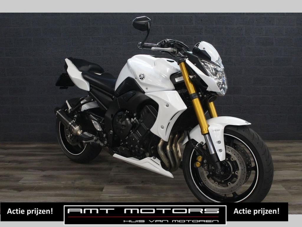 YAMAHA FZ 8 ABS (bj 2012) Parelmoer wit metallic - foto 3