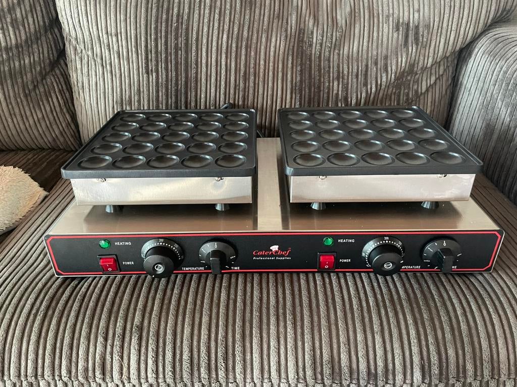 Poffertjes machine te huur, Muziek en Instrumenten, Versterkers | Keyboard, Monitor en PA, Zo goed als nieuw, Minder dan 500 watt