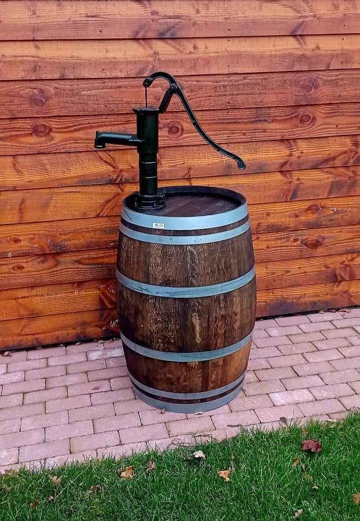 Regentonnen bloembak ton vat tonnen regenton wijnvat, Tuin en Terras, Ophalen, Gebruikt, 150 liter of meer, Met pomp